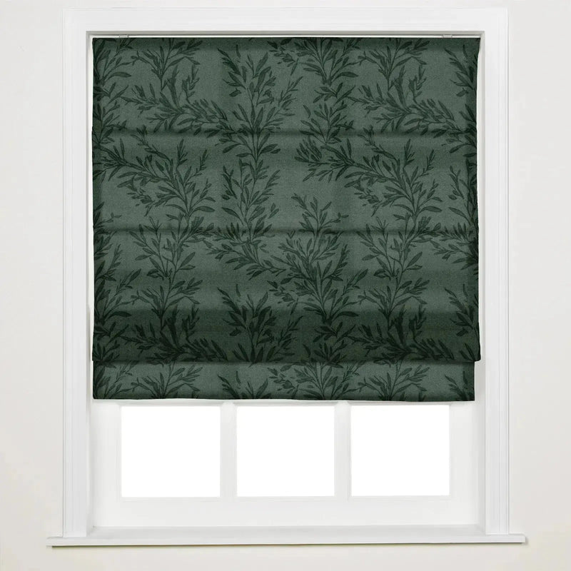 Sara Le x TWOPAGES Printed Linen Roman Blind Cordless