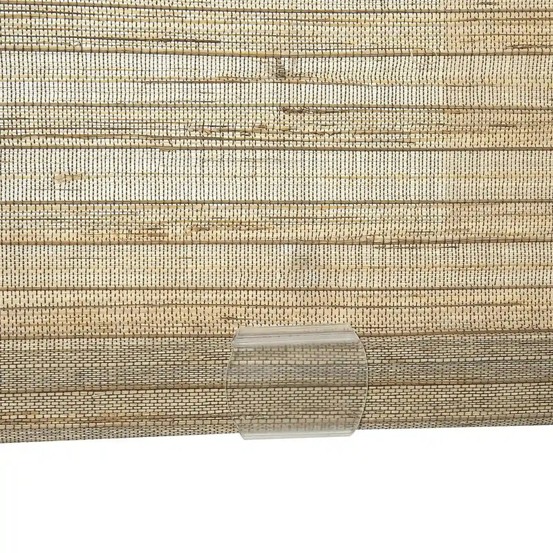 Rae Natural Ramie Jute Woven Wood Blinds - Series M