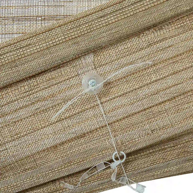 Rae Natural Ramie Jute Woven Wood Blinds - Series M