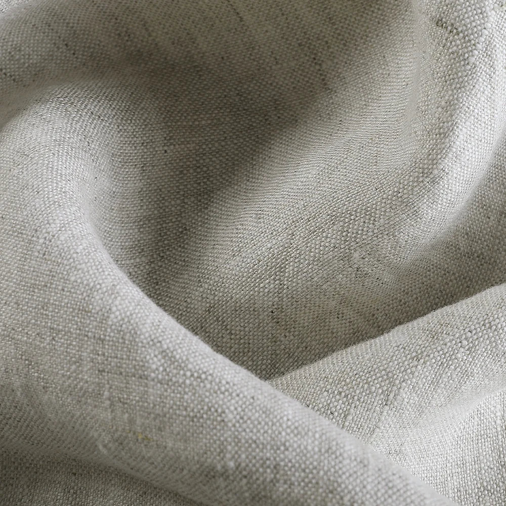 Doris Pure Linen Soft Top Curtains
