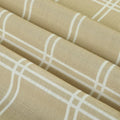 Stefana Silber x TWOPAGES Graphic Printed Linen Blend Pleated Curtains