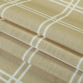 Stefana Silber x TWOPAGES Graphic Printed Linen Blend Pleated Curtains