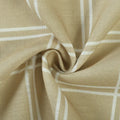 Stefana Silber x TWOPAGES Graphic Printed Linen Pleated Cafe Curtains