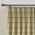 Stefana Silber x TWOPAGES Graphic Printed Linen Blend Pleated Curtains