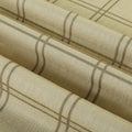 Stefana Silber x TWOPAGES Graphic Printed Linen Pleated Cafe Curtains