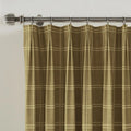 Stefana Silber x TWOPAGES Graphic Printed Linen Blend Pleated Curtains
