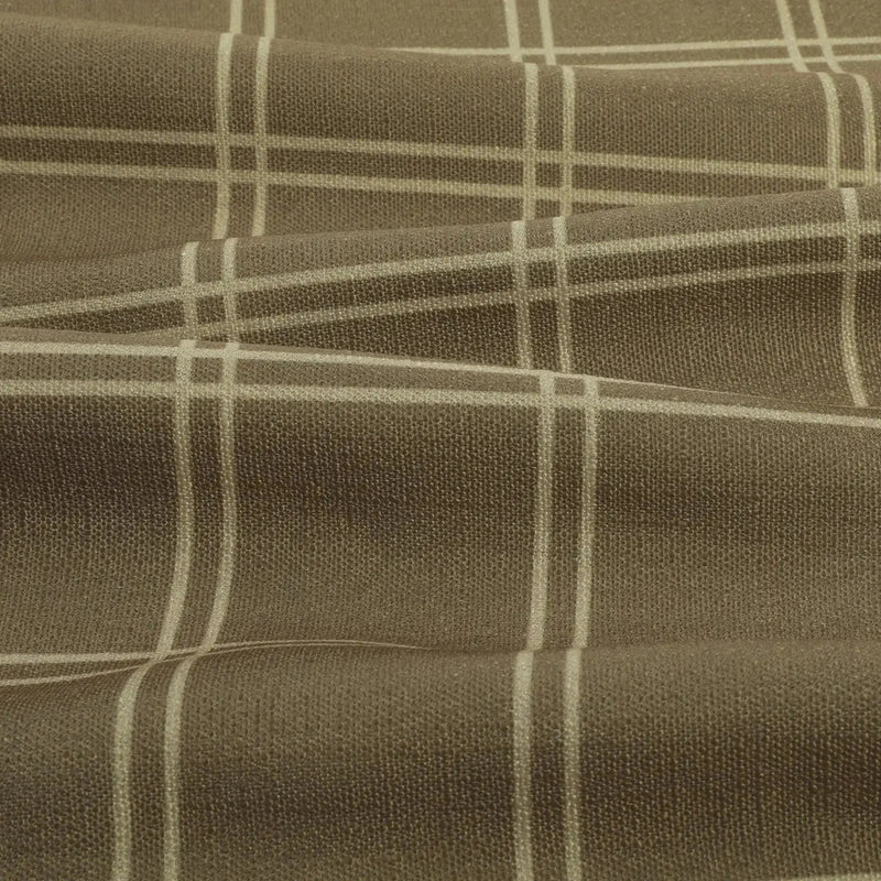 Stefana Silber x TWOPAGES Graphic Printed Linen Blend Pleated Curtains
