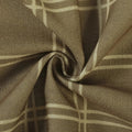 Stefana Silber x TWOPAGES Graphic Printed Linen Blend Pleated Curtains