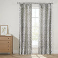 Sara Le x TWOPAGES Vintage Printed Linen Pleated Curtains