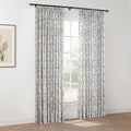 Sara Le x TWOPAGES Vintage Printed Linen Pleated Curtains