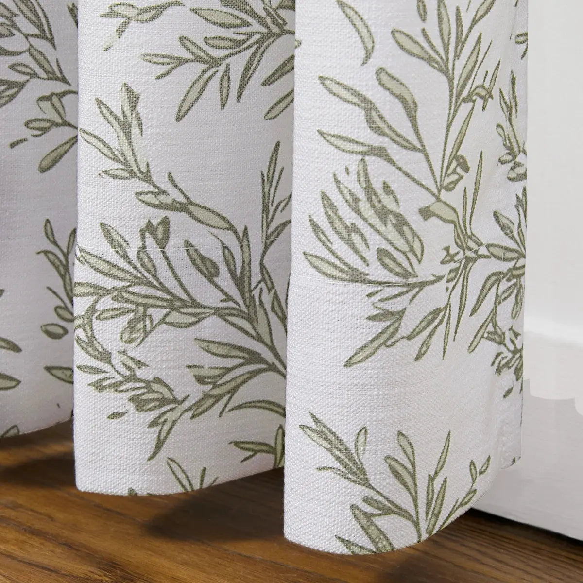 Sara Le x TWOPAGES Vintage Printed Linen Pleated Curtains