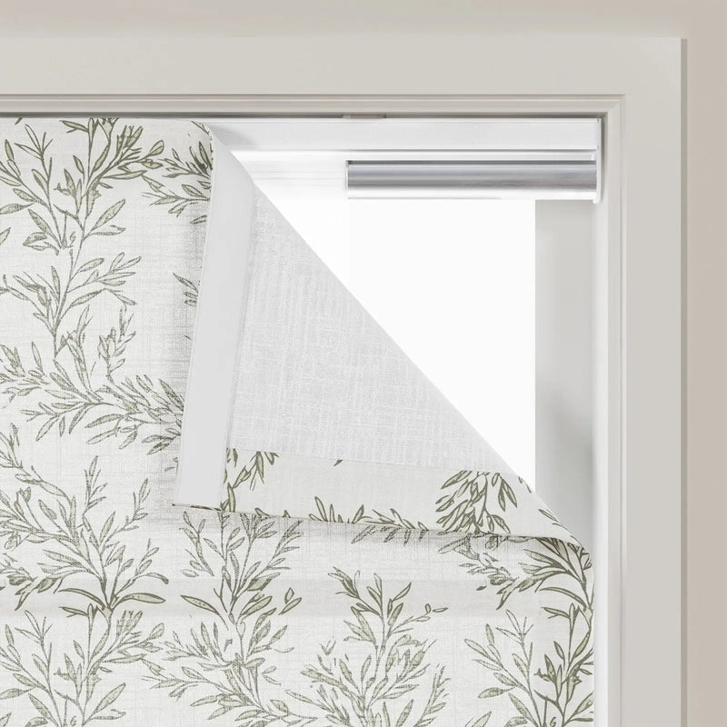 Sara Le x TWOPAGES Printed Linen Roman Blind Cordless