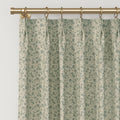 Rebecca Hughes x TWOPAGES Classic Vintage Printed Cotton Pleated Curtains