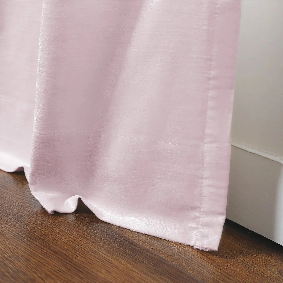 Veda Lustrous Cotton Velvet Pleated Curtains