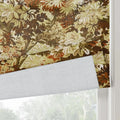 Britt Bengoechea x TWOPAGES Floral Print Linen Cotton Roman Blind Cordless