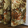 Britt Bengoechea x TWOPAGES Cottage Floral Printed Linen Cotton Pleated Curtains