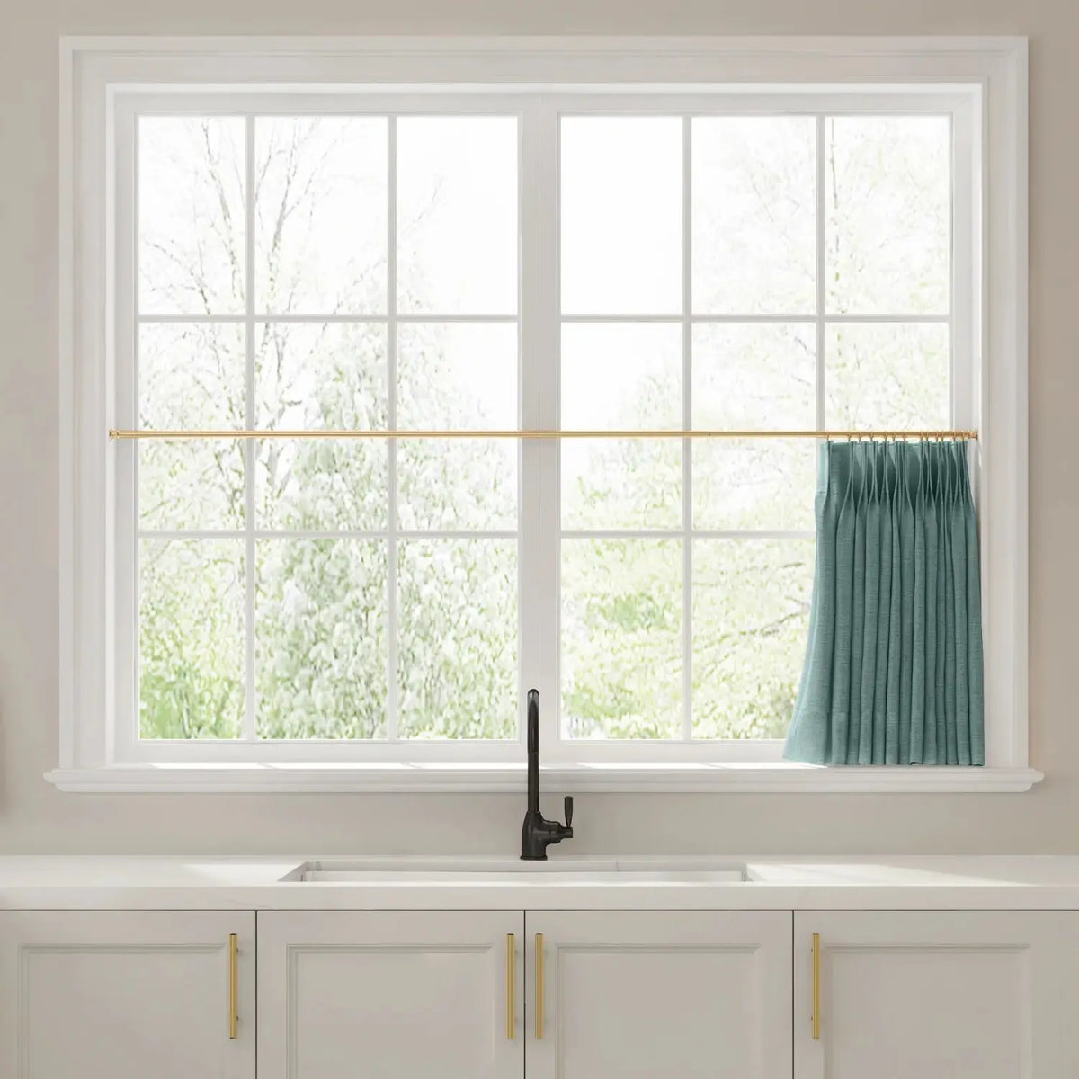 Liz Linen Cafe Curtains