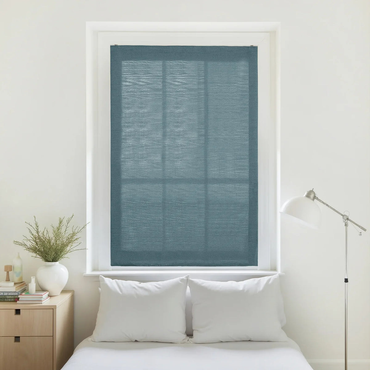 Liz Linen Relaxed Roman Blind Cord Lift