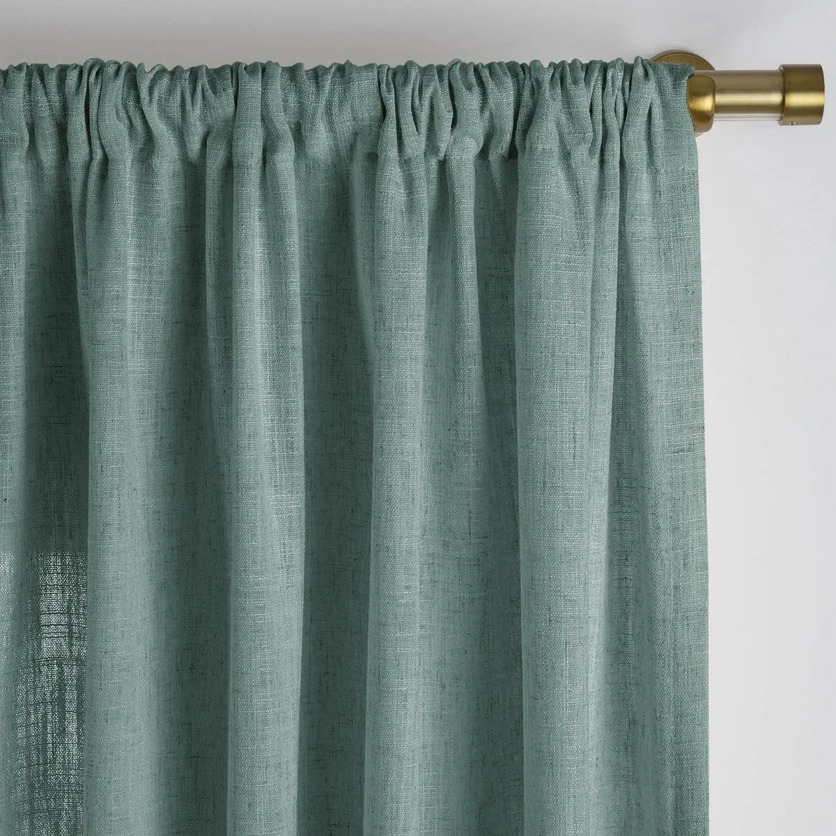 Liz Linen Soft Top Curtains