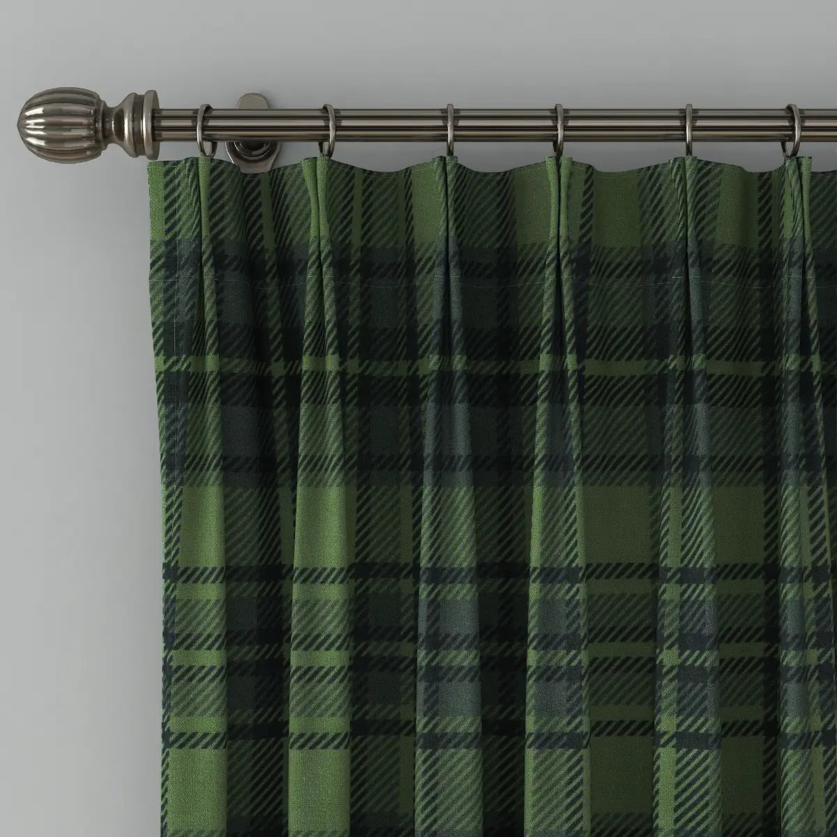 Sara Le x TWOPAGES Vintage Printed Linen Pleated Curtains