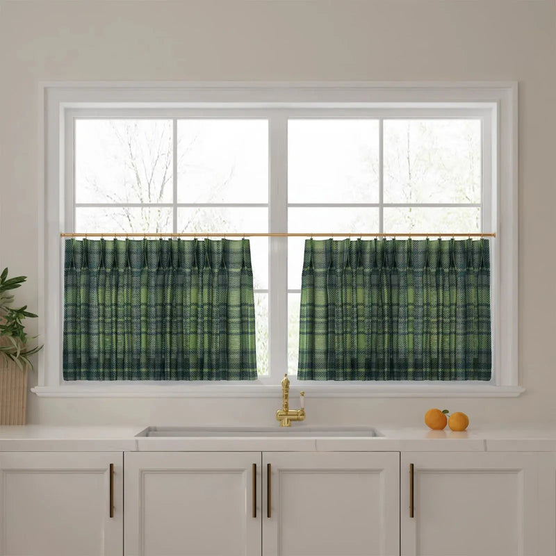 Sara Le x TWOPAGES Vintage Printed Linen Café Curtains