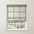 Rae Natural Jute Woven Wood Roller Blinds Cordless