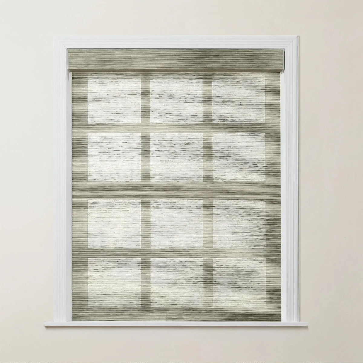 Rae Natural Jute Woven Wood Roller Blinds Cordless