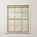 Rae Natural Jute Woven Wood Roller Blinds Cordless