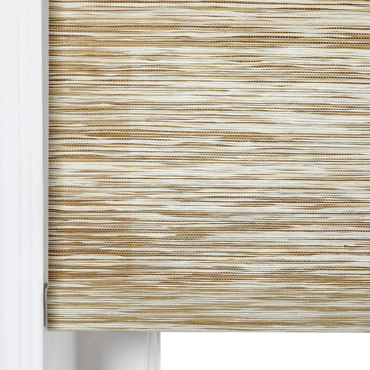 Rae Natural Jute Woven Wood Roller Blinds Cordless