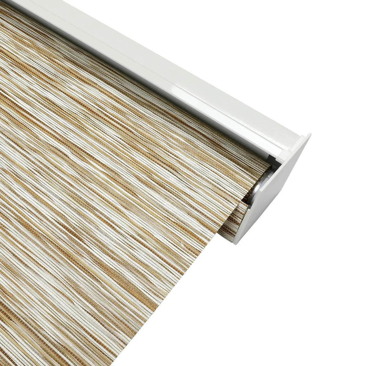 Rae Natural Jute Woven Wood Roller Blinds Cordless