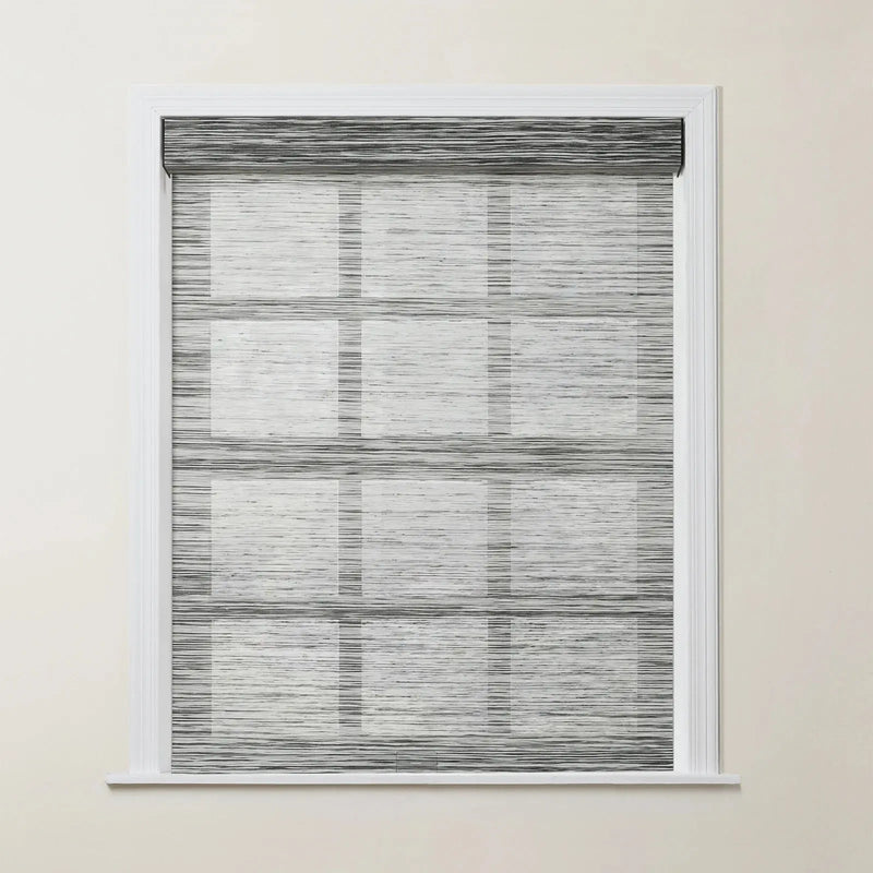 Rae Natural Jute Woven Wood Roller Blinds Cordless