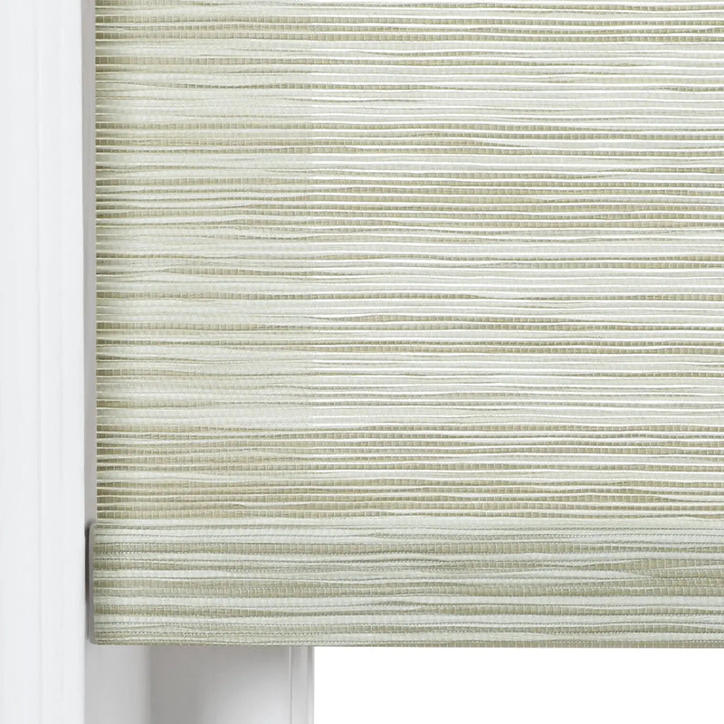 Rae Natural Jute Woven Wood Roller Blinds Cordless