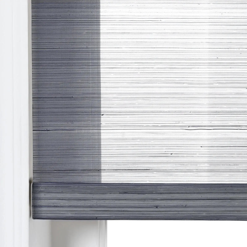 Rae Natural Jute Woven Wood Roller Blinds Cordless