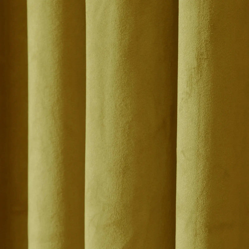 Birkin Velvet Pleated Curtains