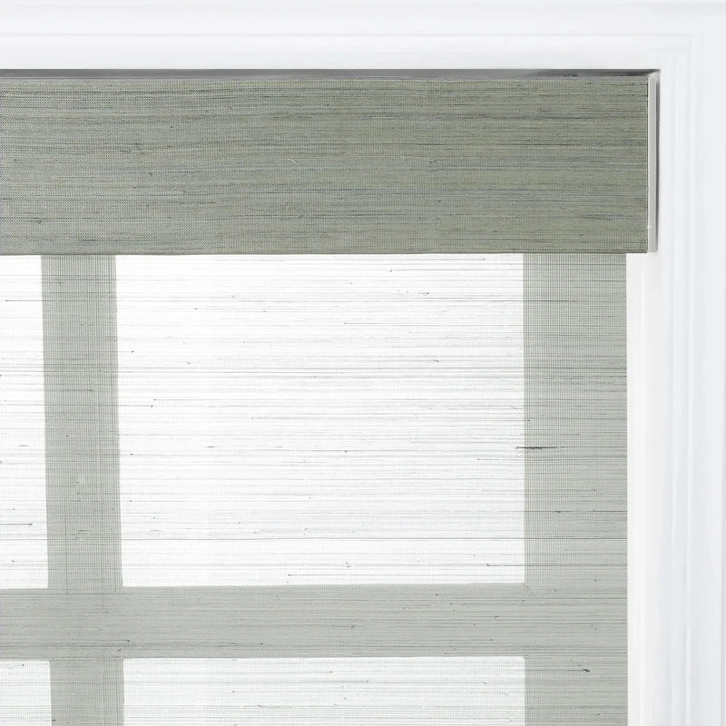 Rae Natural Jute Woven Wood Roller Blinds Cordless