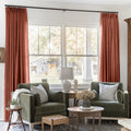 Liz Linen Pleated Curtains