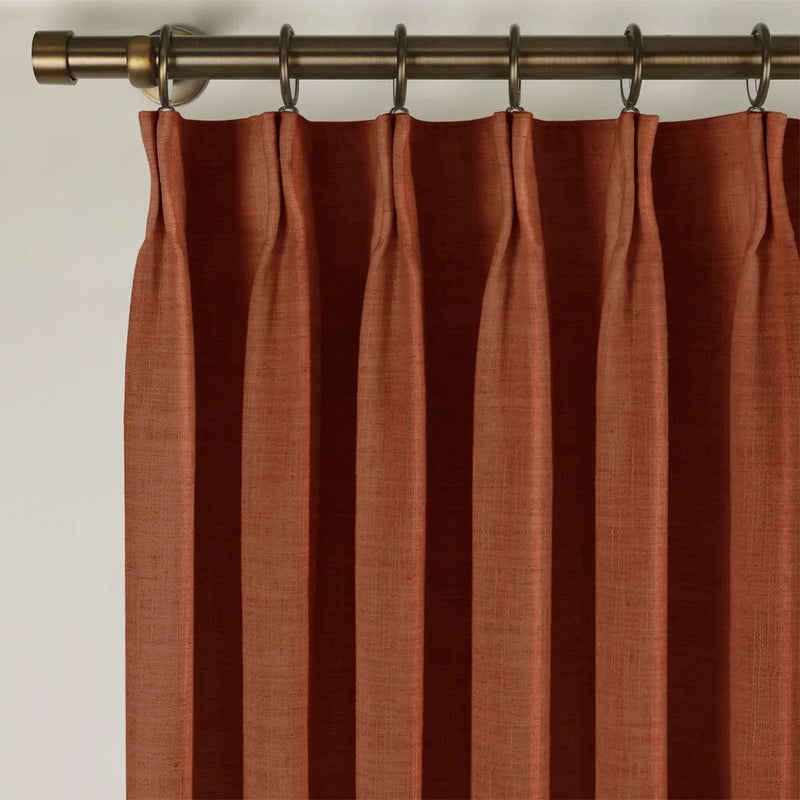 Liz Linen Pleated Curtains