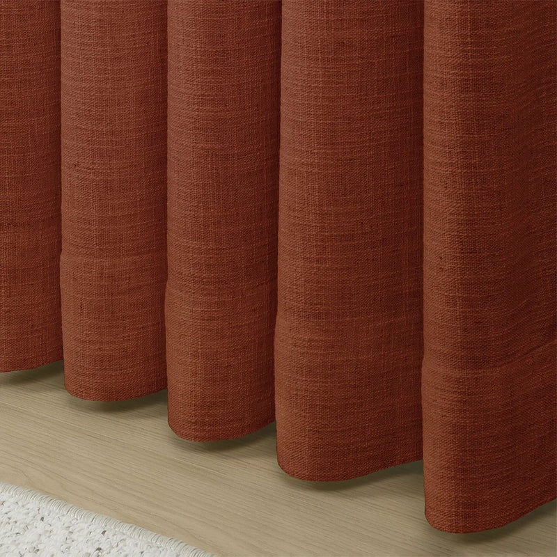Liz Linen Pleated Curtains