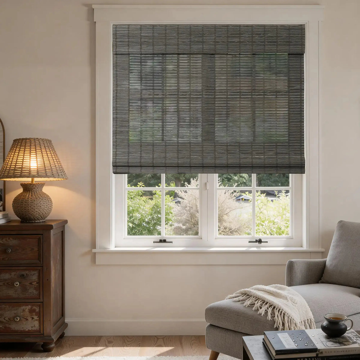 Rae Natural Bamboo Woven Blinds - Series S