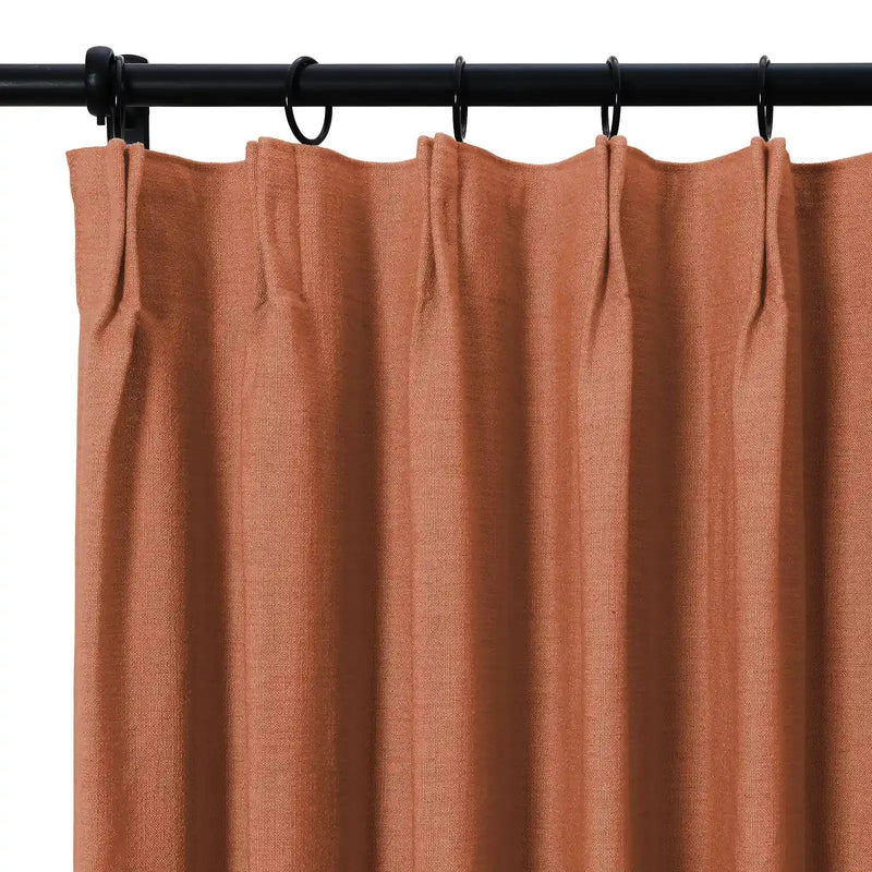 Isabella Heavyweight Cotton Pleated Curtains