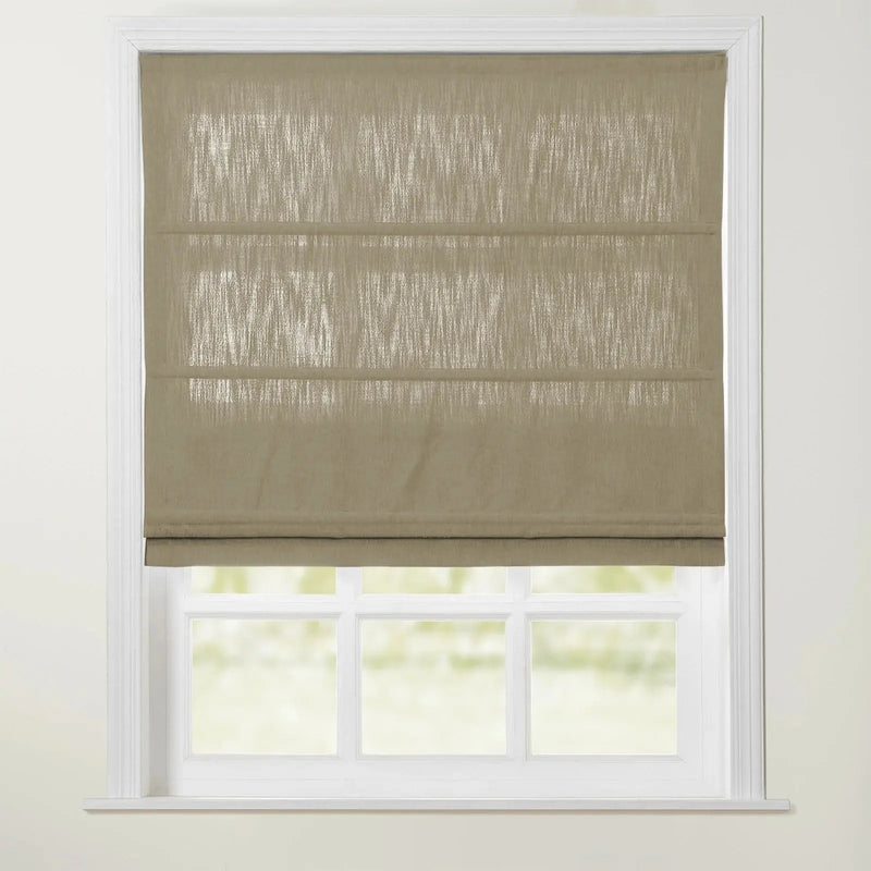 Isabella Cotton Roman Blind Cord Lift