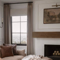 Isabella Heavyweight Cotton Pleated Curtains