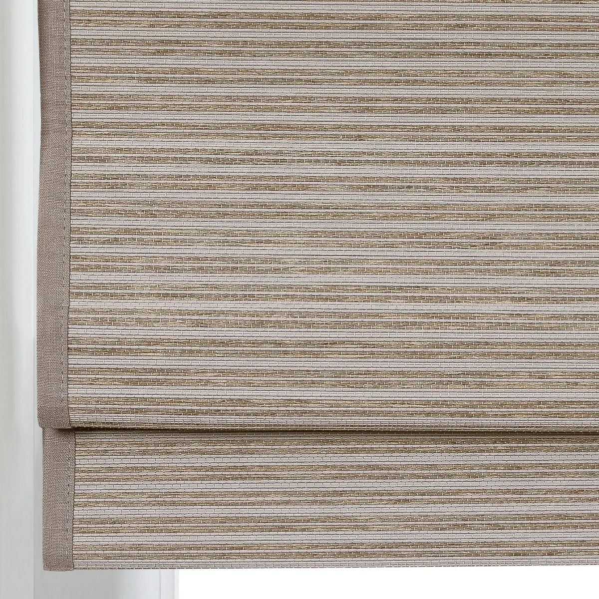 Rae Natural Ramie Flax Woven Wood Blinds - Series C