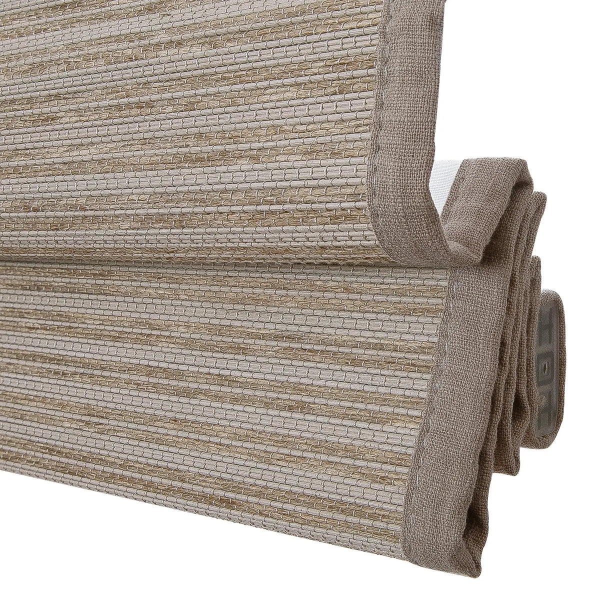 Rae Natural Ramie Flax Woven Wood Blinds - Series C