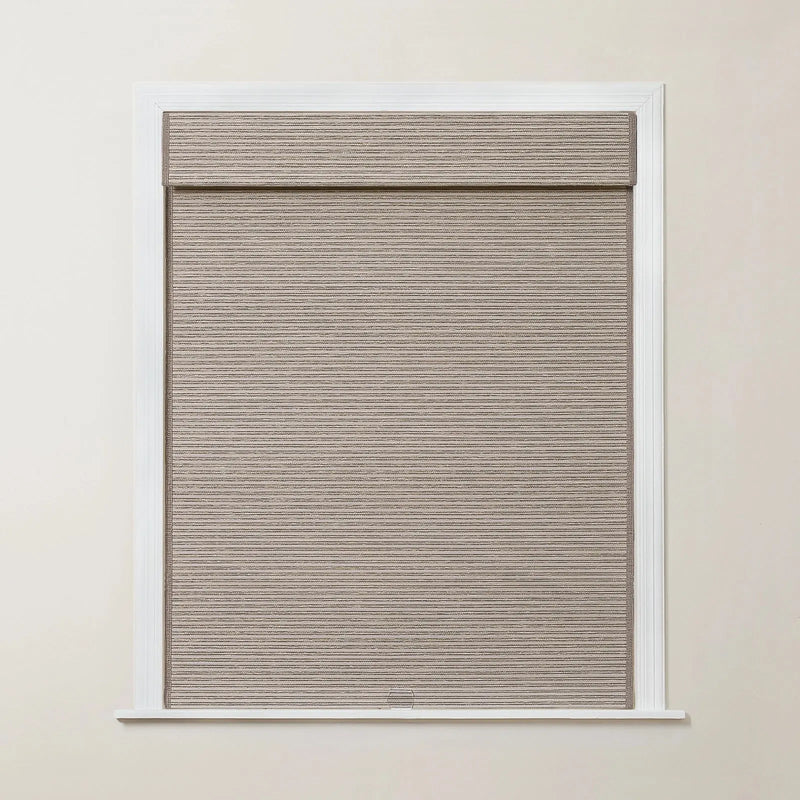 Rae Natural Ramie Flax Woven Wood Blinds - Series C