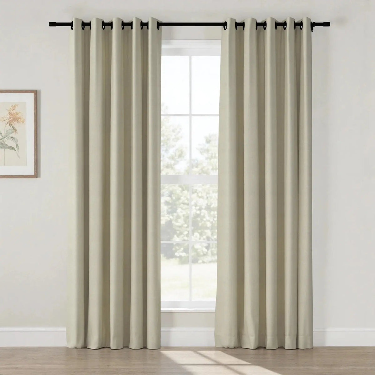 Lila Blockout Eyelet Curtains