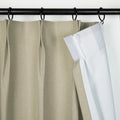 Lila Blockout Pleated Curtains