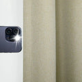 Lila Blockout Pleated Curtains