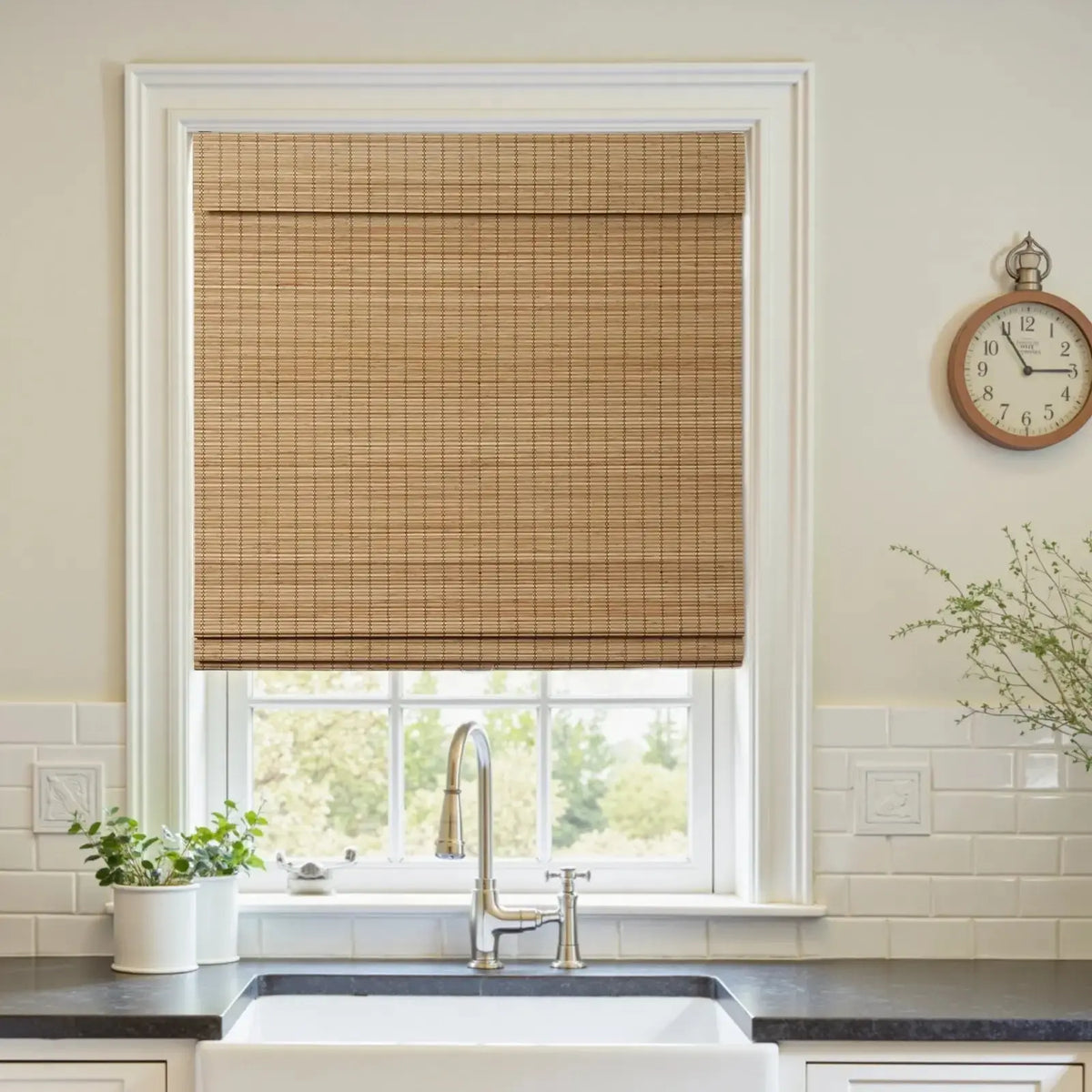 Sybil Bamboo Woven Blind Cordless