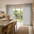 Liz Linen S-fold Curtain with Belt Hook - Lora Track